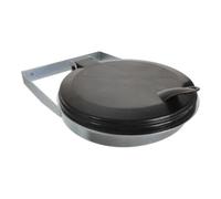 STIER Support pour sacs poubelles STIER pour fixation murale, noir, pour volume de 120 l, lxPxH 550x370x100 mm Quantité:1