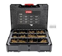 STIER Systainer I T-LOC STIER avec 1 380 vis à panneaux de particules Quantité:1