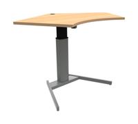 STIER Table assis-debout à réglage en hauteur électrique STIER 501-19 138x92 cm, mélaminé hêtre 68-120 cm Quantité:1