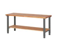 STIER Table de travail réglable en hauteur STIER Premium avec plateau de rangement, lxPxH 2 000x700x790-1 140 mm Quantité:1