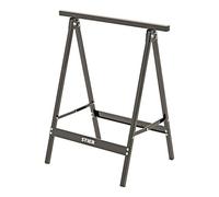 STIER tréteau de travail en acier 100 kg, pliable, tréteau à scie, tréteau de travail, tréteau pliable, tréteau de travail