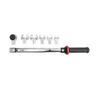 STIER ynamométrique Multi+ STIER 40 - 200 Nm, 7 pièces avec accessoires et porte-accessoire carré Quantité:1