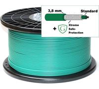 Stiga Autoclip ® câble de sécurité compatible + gaine XTREME SAFE-PROTECTION - Fil de protection de limitation de tondeuse robot - Enrouleur de câble - Ø3,8mm, Longueur:500m