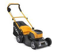 STIGA 2L0481008/ST1 Collector 48 AE Kit Tondeuse À Gazon sans Fil, 48 V 4 Ah - Plateau 46 cm, Bac Hybride 60 l - Pelouses jusqu'à 400 m², Grigio