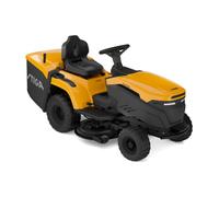 STIGA Estate 384e Tracteur de Jardin Batterie, 84 cm, Sans Émissions | Pour jardins moyens. Confort optimal, tableau de bord numérique, commande via application STIGA.GO et téléphone portable