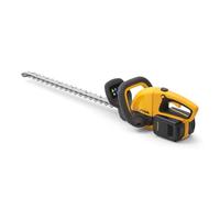 STIGA Taille-haie sans fil HT 300e - 2 batteries 20 V, 54 cm, poignée pivotante 180°, support mural