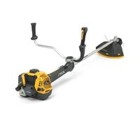 STIGA BC 760 B - Débroussailleuse à Essence 52,8 cm³, Largeur de Coupe 45 cm, Affichage numérique, Poignée Ergonomique, Lame 3 Points, Tête Tap & Go, Jaune