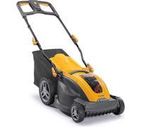 STIGA Tondeuse à gazon sans fil COMBI 340e, largeur de coupe 38 cm, fonction mulching, 1x batterie 4 Ah (E440) et chargeur inclus