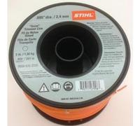 Stihl 0000 930 2535 Fil de Coupe Rond Silencieux 2, 4 mm x 261 M Gris