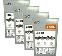 Stihl 4x 1/4" Picco Micro 3 (PM3) chaîne de scie 30 cm 1/4" P 1,1 mm 65 TG 4 pièces ( 4x 36700000065 )