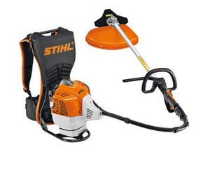 Stihl Débroussailleuse FR 410C-E 41.6CC, 2.0KW/2.7CV, 10.8KG. pour débordement sur sols fragiles et Pratiques.