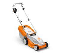 Stihl Tondeuse électrique légère RME 235 1,2 kW 13 kg Largeur de coupe 33 cm Avec ramassage d'herbe de 30 litres, indicateur de niveau inclus