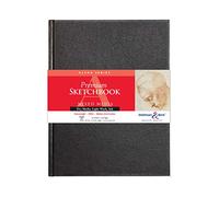 Alpha Series carnet rembordé rigide 62F A4 150g - Blanc