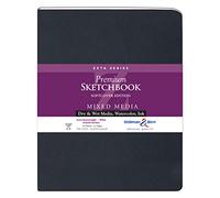 Stillman & Birn Zeta Series Carnet de croquis à couverture souple, 20,3 x 25,4 cm, 270 g/m² (très lourd), papier blanc, surface lisse