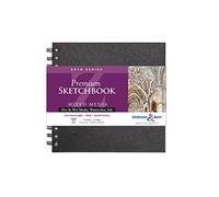Zeta Series carnet spiralé 25F 17,8x17,8cm 270g - Blanc
