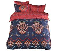 Stillshine Bohême Housse de Couette Literie Sets Microfiber Drap Pillowcase Set de literie Ensemble de Couette de Single size 4 Pièces Bedding Sets (150x200cm, Style # 3)