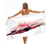 Stillshine. Grande Serviettes Plage Serviettes Bain Absorption l'eau Séchage Rapide Microfibre XL XXL Voiture Course Thème Serviette Enfant Jeunes l'homme Couverture (Couleur4,70x150cm)