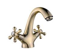Stilo Robinet rétro pour cuisine et salle de bain - Robinet de cuisine en laiton de qualité supérieure - Idéal comme robinet de lavabo, robinet d'évier et prise à clic