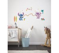 Stitch Aloha, Disney, stickers, muraux, stickers mural, decoration murale, chambre d'enfant - 50x70 cm, Coloré