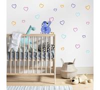 Stitch Artist, Disney, stickers, muraux, stickers mural, decoration murale, chambre d'enfant - 50x70 cm, Coloré