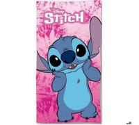 STITCH-LILO ET STITCH-DISNEY-DRAP DE BAIN-SERVIETTE DE PLAGE -COTON 70X140 CM.