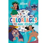 STITCH - Mes Coloriages avec stickers - Disney