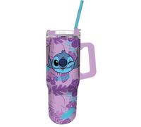 Stitch - Purple Flower - Mug De Voyage Xxl - Format 1,16 L
