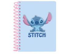 STITCH STATIONERY - Bloc-notes avant, cahiers, idéal pour les enfants d'âge scolaire, confortable et polyvalent, qualité et résistance, 13,5 x 1,9 x 17,9 cm