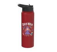 Stitch Witch Amateur de couture Magic Fun Stainless Steel Insulated Water Bottle