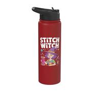 Stitch Witch Bobine de fil magique Stainless Steel Insulated Water Bottle