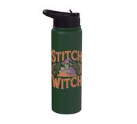 Stitch Witch - Citation drôle de couture Stainless Steel Insulated Water Bottle