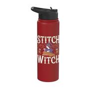Stitch Witch - Citation drôle de couture Stainless Steel Insulated Water Bottle