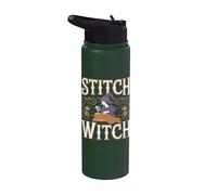 Stitch Witch - Citation drôle de couture Stainless Steel Insulated Water Bottle