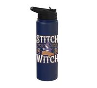 Stitch Witch - Citation drôle de couture Stainless Steel Insulated Water Bottle