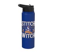 Stitch Witch - Citation drôle de couture Stainless Steel Insulated Water Bottle
