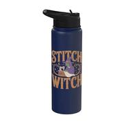 Stitch Witch - Citation humoristique d'égout Stainless Steel Insulated Water Bottle