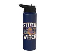 Stitch Witch - Couture amusante Stainless Steel Insulated Water Bottle