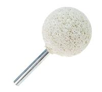 Stix Meule Abrasive Sphérique 40 mm pour Grattage de Pneu Tête à Poncer 40x6 mm Tige 6 mm Préparation Professionnelle de la Zone de Réparation