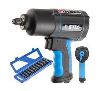 STIX STT-17 hocs 1/2" 1700 Nm avec 10 douilles longues 13-26mm Coffret