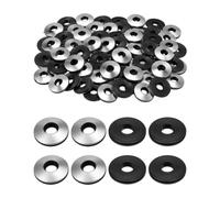 STJUNR 40 Pièces Rondelle M8,EPDM Rondelles D'étanchéité M8x19 mm Rondelle Neoprene Acier Inoxydable Rondelle Caoutchouc Rondelles Metal pour Vis Toiture Vis Autoforeuse