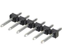 STL 224-06 - Barrette mâle pour borne de connexion 6 broches, pas 3,5 mm