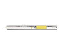 STL-ONE, boîtier en aluminium, 9 mm, argent/jaune