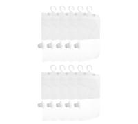 STOBAZA 10 Ensembles Déshumidificateurs Contrôle de L'humidité Design Suspendu en Plastique Paquet Réutilisables Granulés Absorbants Recharge Remplaçable pour Chambres et Bureaux