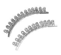 STOBAZA 25 pièces Clips pour Fixation de Documents Pince Porte-Monnaie Acier Inoxydable Clip Porte-Billets Compact et Résistant pour Bureau et Rangement de Tickets