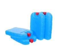 STOBAZA 4 Pièces Bloc Réfrigérant Portable pour Climatiseur Mobile Glaçons, Poche de Glace Réutilisable en Pe 250ml pour Fête Estivale et Accessoires pour Glacière de Camping