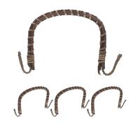 STOBAZA 4 Pièces Poignées de Théière Rattan Tressé U Résistantes Chaleur pour Théière Céramique Japonaise Prise Confortable pour Maison et Restaurant