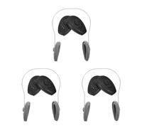 STOBAZA 6 Pièces Cache-oreilles en Silicone avec Anneau Métallique | Teinture Capillaire, Résistant à L'huile, Confortable, Réutilisable, Usage Salon et Maison