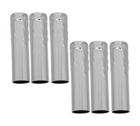 STOBAZA 6 Pièces Manchon de Bougie pour Lustre E14 en Fer Haute Performance, Résistant Déformation, Style Européen Luxueux, Accessoires pour Éclairage Décoratif