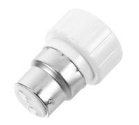 STOBAZA Adaptateur de Douille B22 vers Gu10 avec Support Flexible en PC, Convertisseur de Culot en Céramique pour Éclairage Domestique