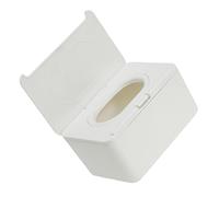 STOBAZA Boîte Distributrice Légère et Portable de Lingettes en Plastique Blanc Pratique et Moderne Porte-lingettes Maison Poussette